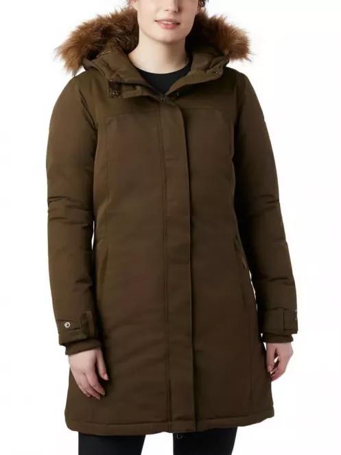 Columbia Lindores Jacket női télikabát oliva színben 2