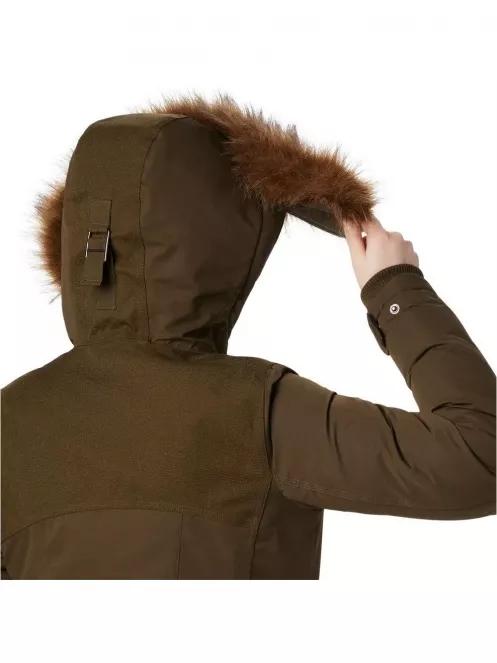 Columbia Lindores Jacket női télikabát oliva színben 6