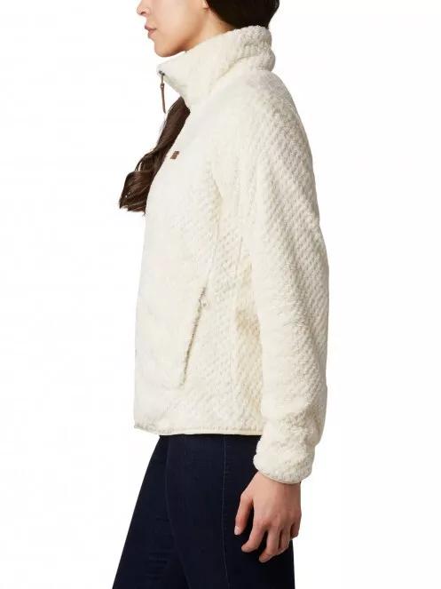 Columbia Fire Side II Sherpa Fz női polár pulóver homok színben 4