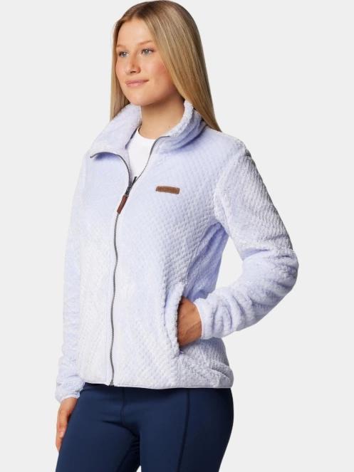 Columbia Fire Side II Sherpa Fz női polár pulóver kék színben 3