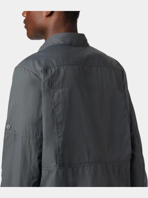 Columbia Silver Ridge2.0 Long Sleeve Shirt férfi hosszú ujjú ing szürke színben 6