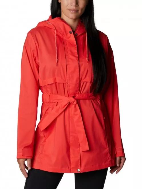 Columbia Pardon My Trench Rain Jacket női esőkabát piros színben 2