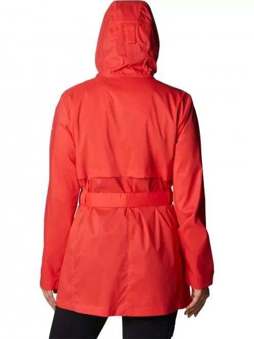 Columbia Pardon My Trench Rain Jacket női esőkabát piros színben 3