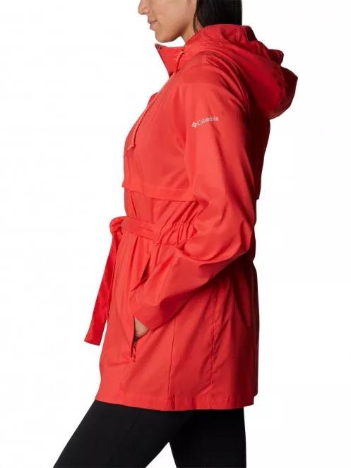 Columbia Pardon My Trench Rain Jacket női esőkabát piros színben 4