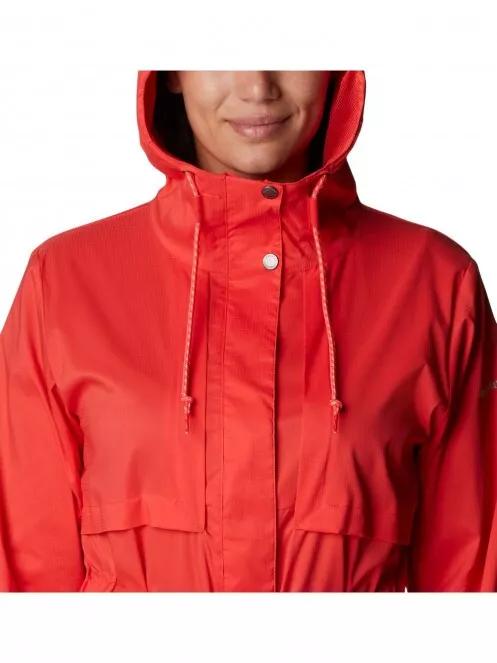 Columbia Pardon My Trench Rain Jacket női esőkabát piros színben 6