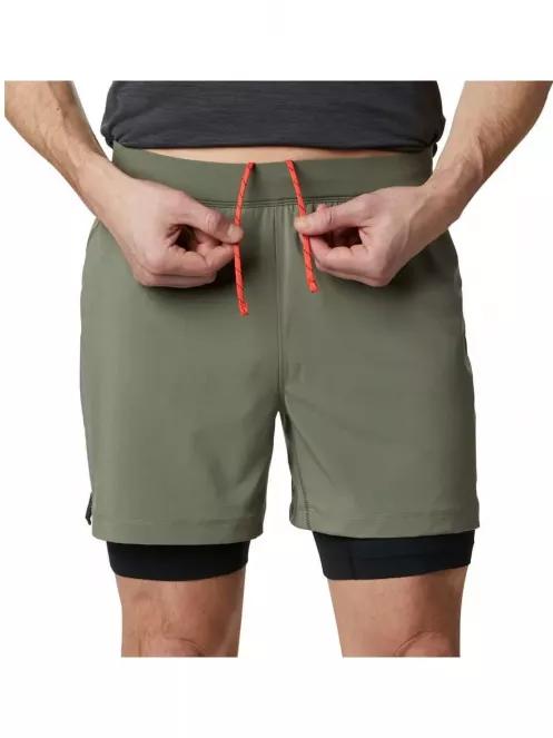 Columbia Titan Ultra II Short férfi sportnadrág zöld színben 5