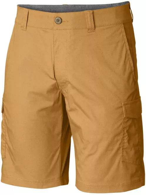 Columbia Brentyn Trail Cargo Short férfi oldalzsebes rövidnadrág sárga színben 2