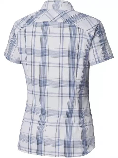 Columbia Silver Ridge 2.0 Plaid Short Sleeve női túraing fehér színben 3