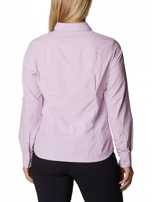 Columbia Silver Ridge 2.0 Long Sleeve női hosszú ujjú ing rózsaszín színben 3