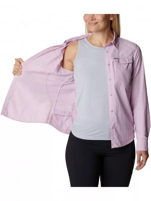Columbia Silver Ridge 2.0 Long Sleeve női hosszú ujjú ing rózsaszín színben 6