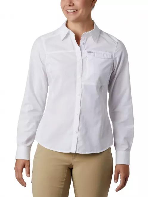 Columbia Silver Ridge 2.0 Long Sleeve Shirt női túraing fehér színben 2