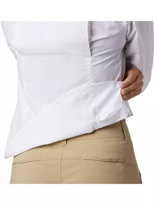 Columbia Silver Ridge 2.0 Long Sleeve Shirt női túraing fehér színben 5