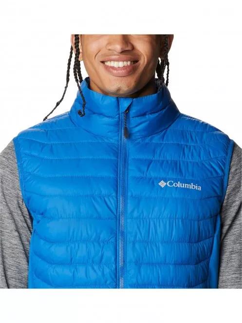 Columbia Powder Pass Vest férfi mellény kék színben 6