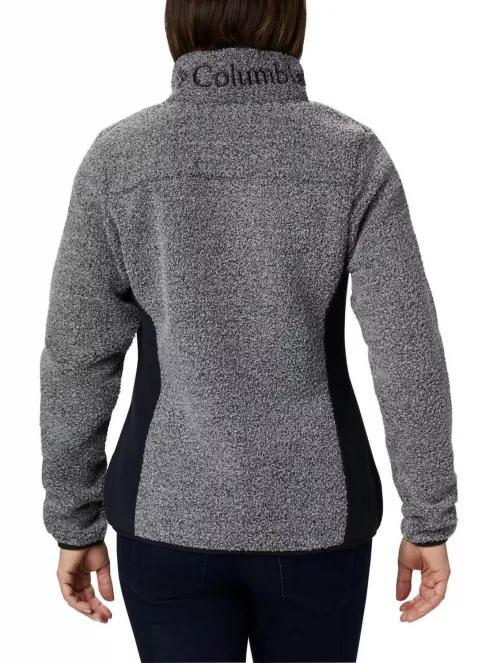 Columbia Panorama Full Zip női polár pulóver szürke színben 3