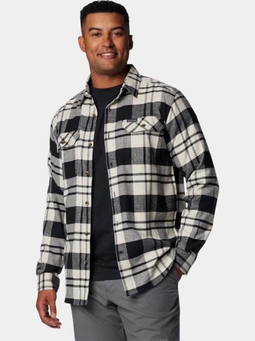 Columbia Flare Gun Stretch Flannel férfi hosszú ujjú ing szürke színben 2