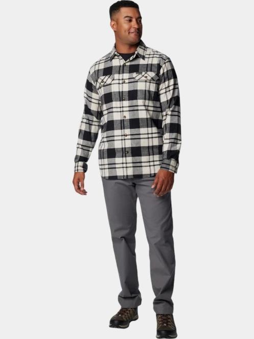 Columbia Flare Gun Stretch Flannel férfi hosszú ujjú ing szürke színben 5