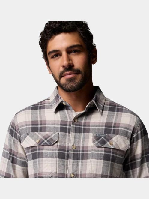 Columbia Flare Gun Stretch Flannel férfi hosszú ujjú ing kék színben 7