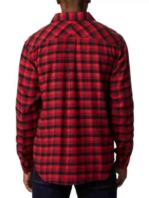 Columbia Flare Gun Stretch Flannel férfi hosszú ujjú ing piros színben 3