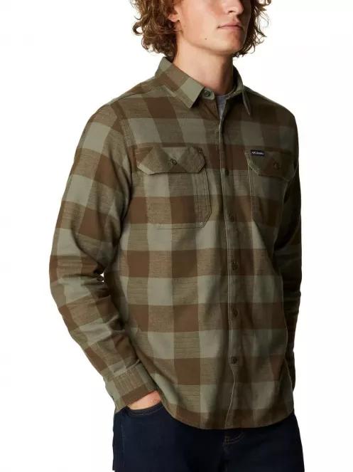 Columbia Flare Gun Stretch Flannel férfi hosszú ujjú ing zöld színben 6