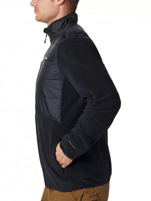 Columbia Basin Butte Fleece Full Zip férfi utcai kabát fekete színben 4