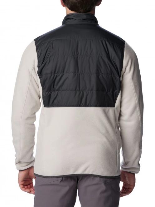 Columbia Basin Butte Fleece Full Zip férfi polár pulóver homok színben 4