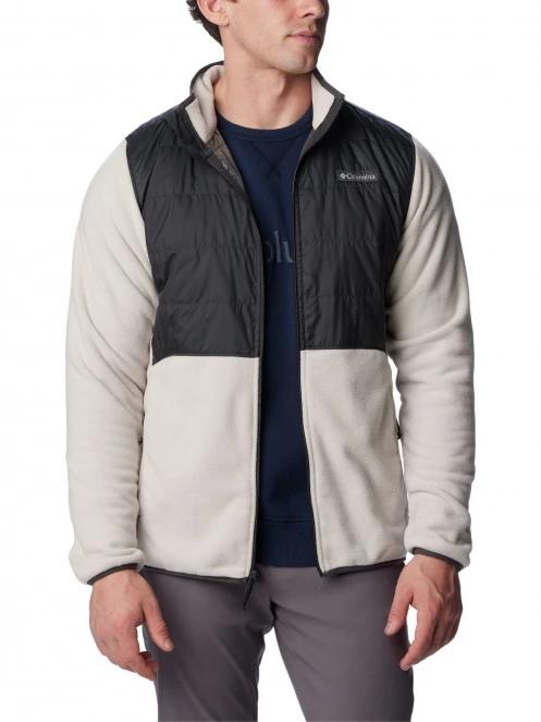 Columbia Basin Butte Fleece Full Zip férfi polár pulóver homok színben 6