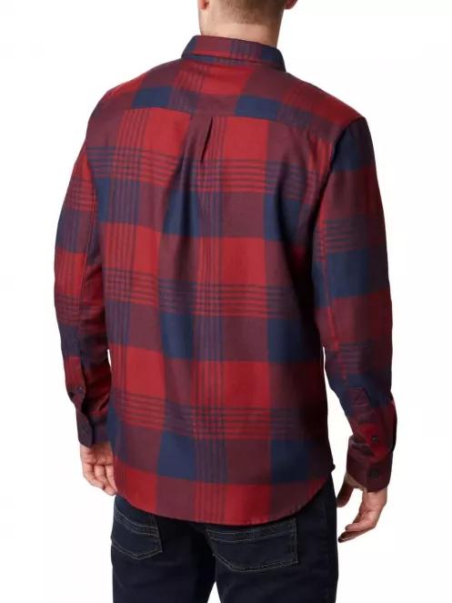 Columbia Silver Ridge 2.0 Flannel férfi hosszú ujjú ing piros színben 3