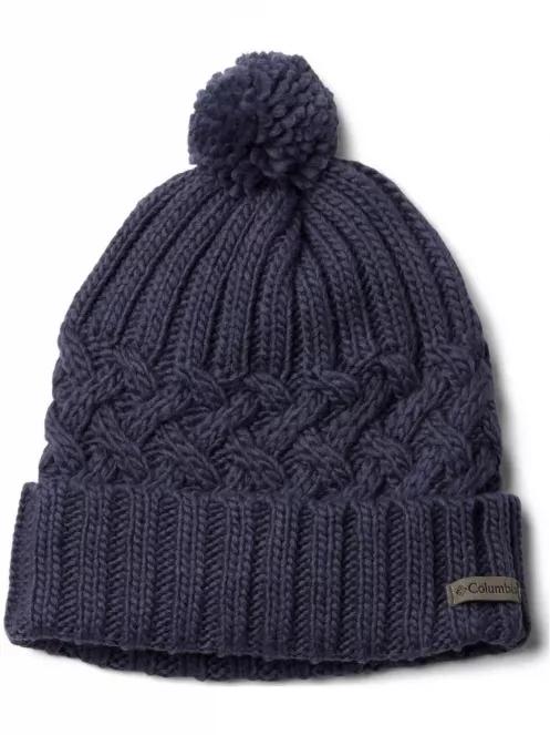 Columbia Hideaway Haven Unlined Beanie női bojtos sapka kék színben 2