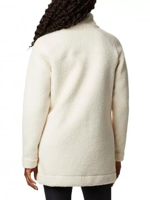 Columbia Panorama Long Jacket női utcai kabát fehér színben 3