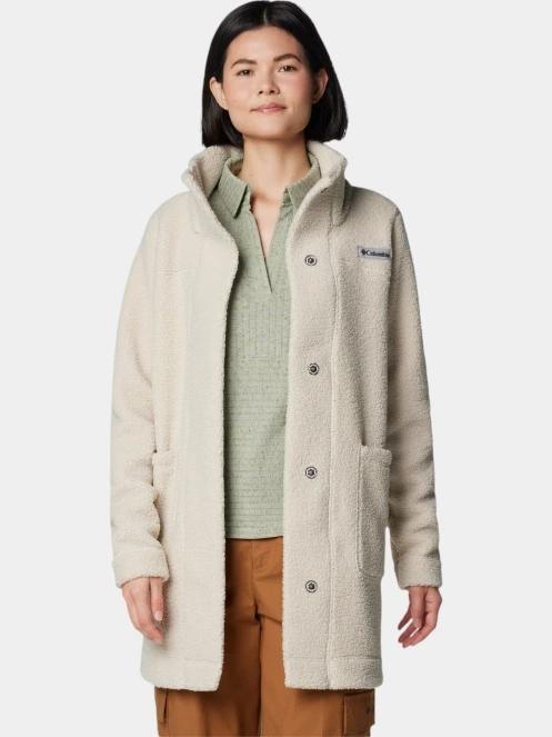 Columbia Panorama Long Jacket női átmeneti kabát homok színben 6