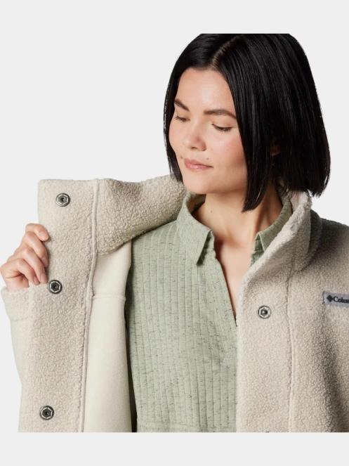Columbia Panorama Long Jacket női átmeneti kabát homok színben 8