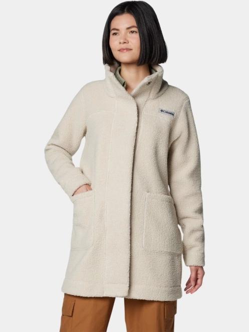 Columbia Panorama Long Jacket női átmeneti kabát homok színben 2