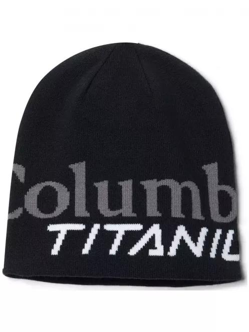 Columbia Titanium DWR Beanie férfi kötött sapka fekete színben 2