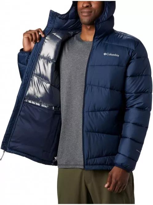 Columbia Fivemile Butte Hooded Jacket férfi télikabát kék színben 4