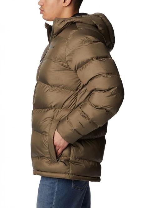 Columbia Fivemile Butte Hooded Jacket férfi télikabát zöld színben 3