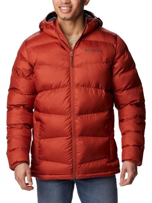Columbia Fivemile Butte Hooded Jacket férfi télikabát piros színben 2