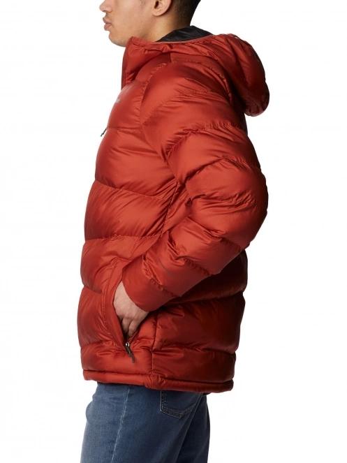 Columbia Fivemile Butte Hooded Jacket férfi télikabát piros színben 3