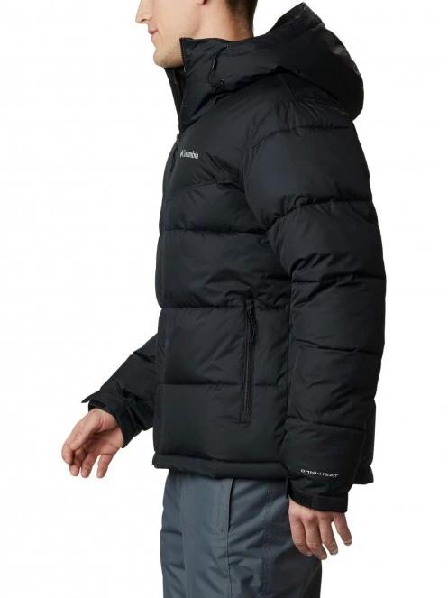 Columbia Iceline Ridge Jacket férfi steppelt síkabát fekete színben 4