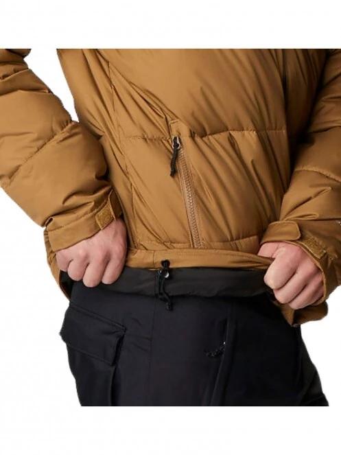 Columbia Iceline Ridge Jacket férfi steppelt síkabát barna színben 8
