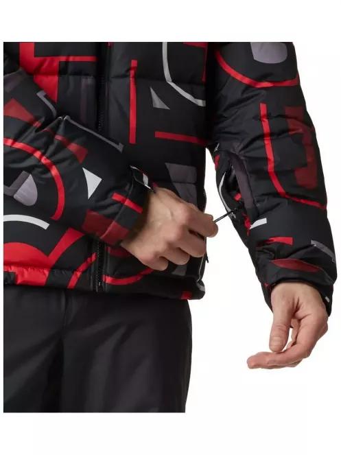 Columbia Iceline Ridge Jacket férfi steppelt síkabát piros színben 7