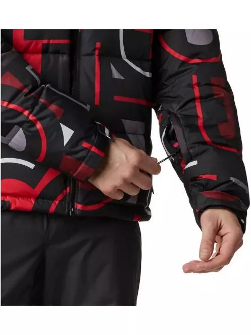 Columbia Iceline Ridge Jacket férfi steppelt síkabát piros színben 8