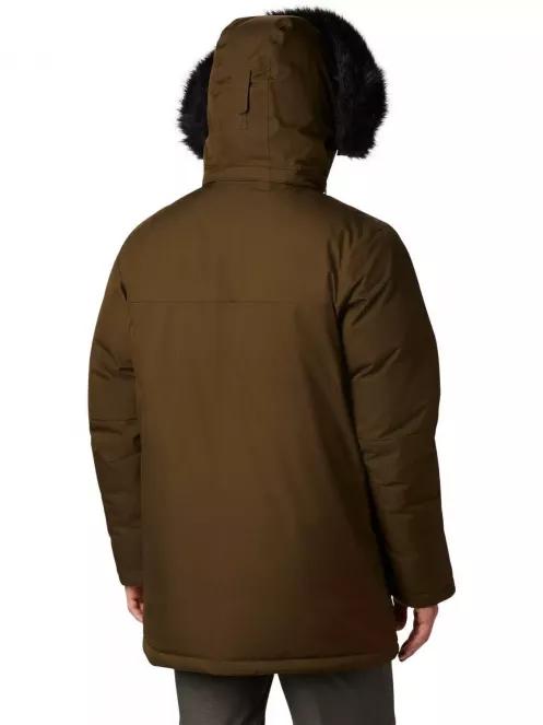 Columbia Winter Rebellion Down Parka férfi pehelykabát oliva színben 3