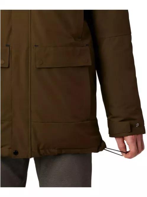 Columbia Winter Rebellion Down Parka férfi pehelykabát oliva színben 7