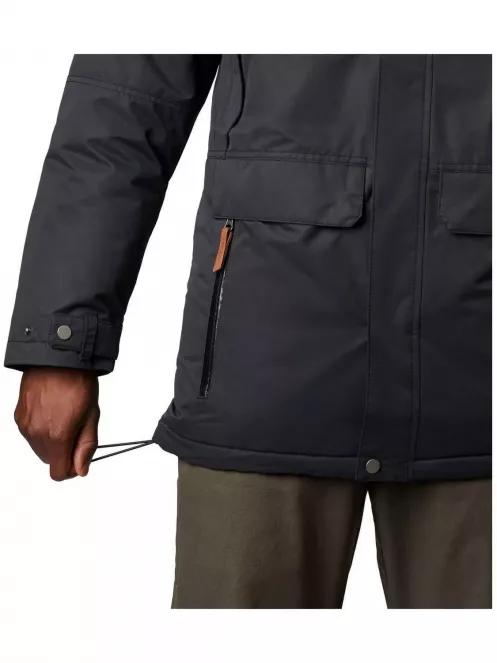 Columbia South Canyon Long Down Parka férfi pehelykabát fekete színben 6