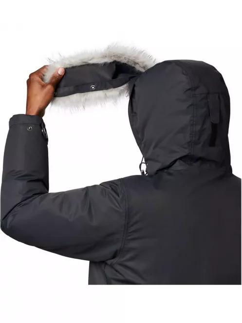 Columbia South Canyon Long Down Parka férfi pehelykabát fekete színben 7