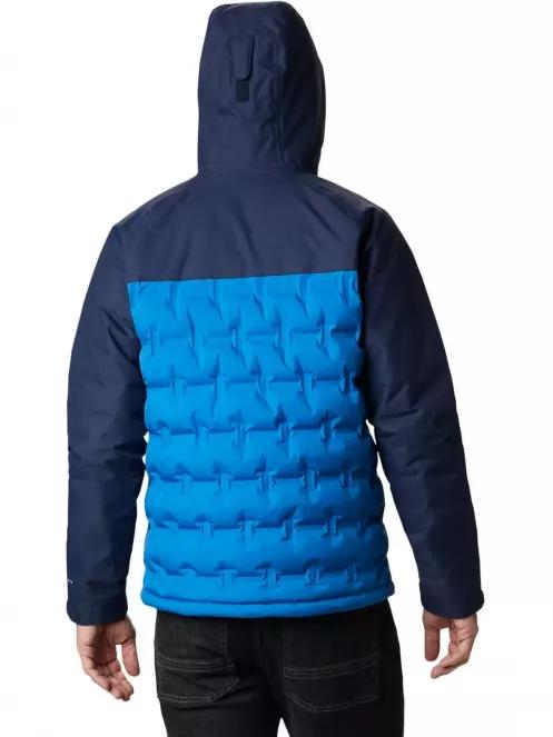 Columbia Grand Trek Down Jacket férfi pehelykabát kék színben 3