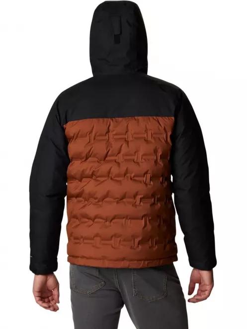 Columbia Grand Trek Down Jacket férfi pehelykabát barna színben 3