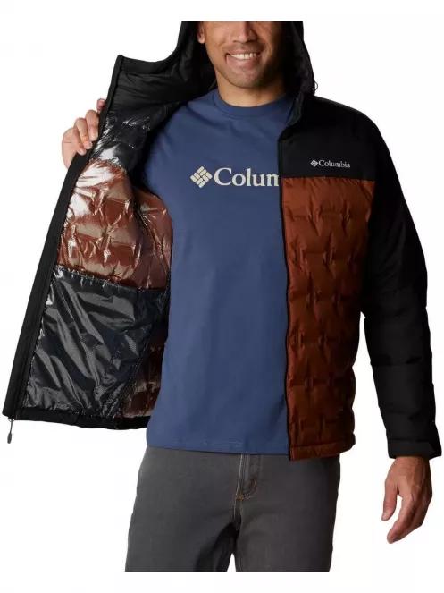 Columbia Grand Trek Down Jacket férfi pehelykabát barna színben 5