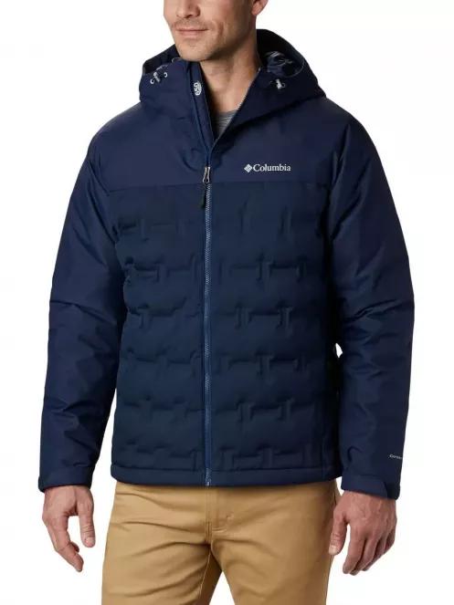 Columbia Grand Trek Down Jacket férfi pehelykabát kék színben 2