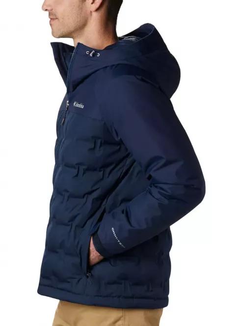 Columbia Grand Trek Down Jacket férfi pehelykabát kék színben 5